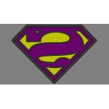 Bizarro Superman Embroidery Design